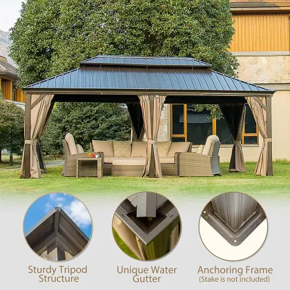Custom Made Low Price Circo Tenda Gazebo with Chandelier
