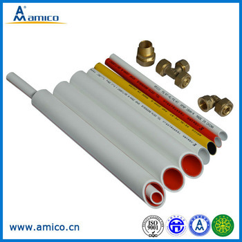 composite multilayer pipe for hot water