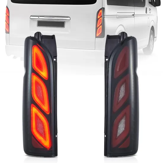 LED Tail Light with Startup Animation for Hiace H200 2005-2018