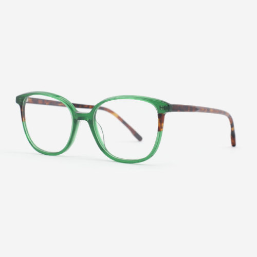 Round and bevel Female Formal Modern Optical Frames