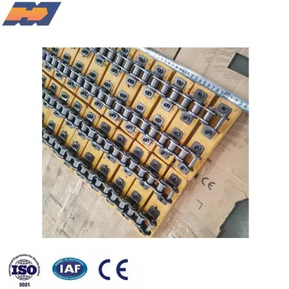 Plastic Haul Off Transmission Roller Chains with Rubber Blocks