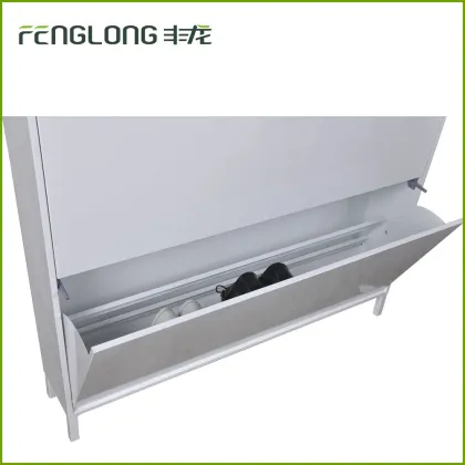Living Room Furniture 4 Layer Metal Shoe Rack / Shoe Rack / Shoe Cabinet