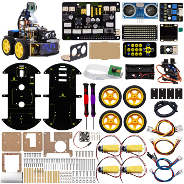 Top Raspberry Pi Smart Camera Car Kit for Raspberry Pi 4 (Without Pi)