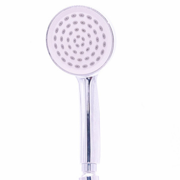 plastic abs bathroom round hand held shower