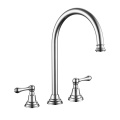 3-hole basin mixer brass