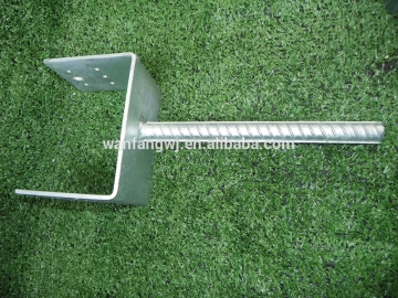 Metal Post Anchor Fixation Poteau