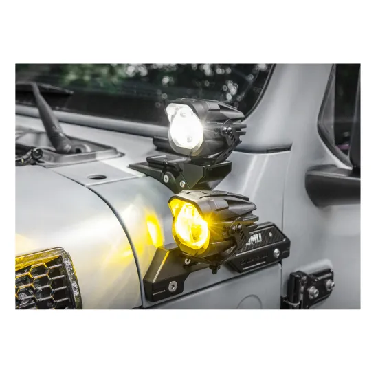 Maiker Universal 3 Inch Spotlight LED Light Kit for Jeep Wrangler JK