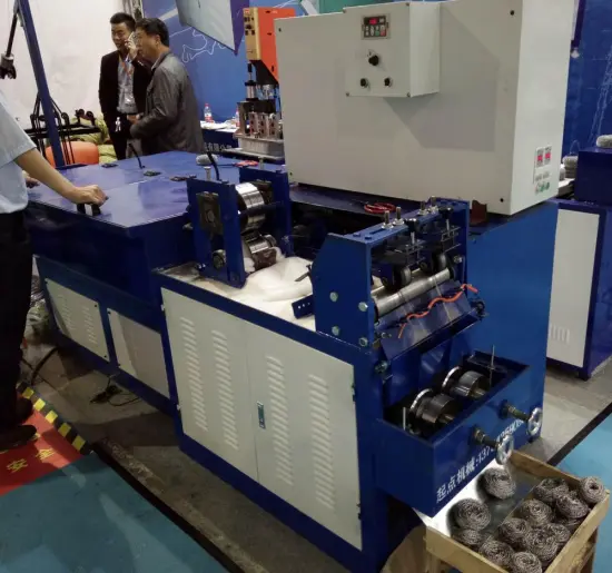 wire drawing machine produce scrubber directly