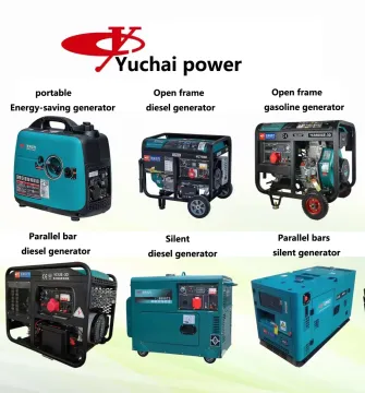 Yuchai Portable Gasoline Generators: Professional 220V/110V Power Solutions for Home, 3KW to 6KW, 50/60HZ, 5KVA - Chinese Manufacture