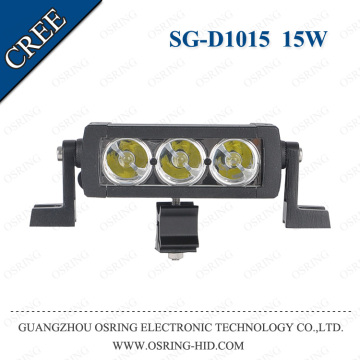 OSRING High quality LED working light bar promotion super bright straight 4.8 inch 15W led light bar