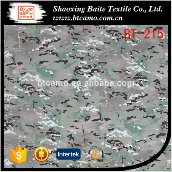 New design cotton nylon Ripstop digital printing camouflage fabric for army uniforms BT-215