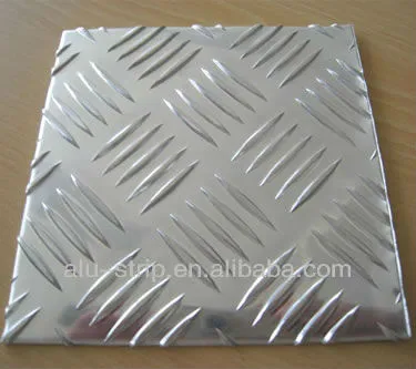 Henan 1050 3003 5754 aluminum checkered plate and sheet weight