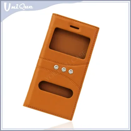 Leather flip case for oneplus one / two,Case cover for oneplus two,Mobile phone case for oneplus