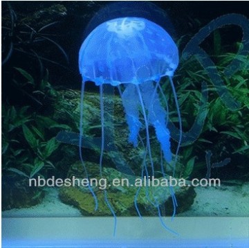 silicone aquarium jellyfish