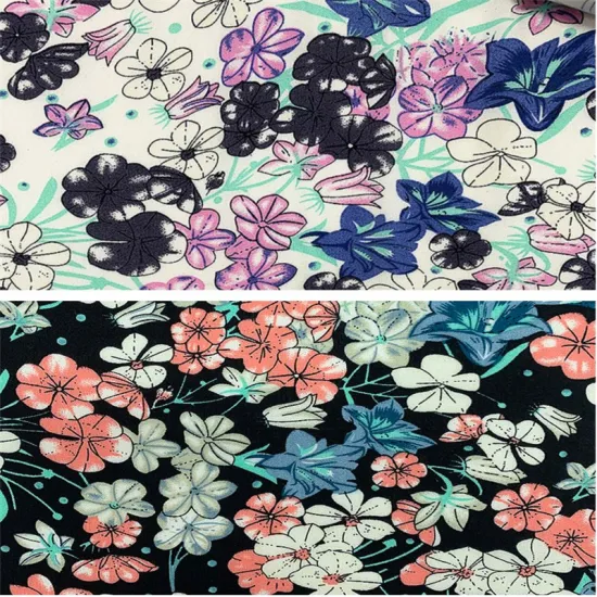 New Designs 100% Rayon Printing Women Clothing Fabric