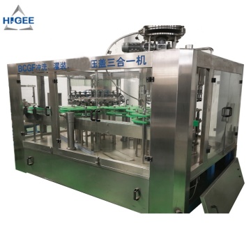Automatic Negative Pressure Beer Bottle Filler and Capper Machine