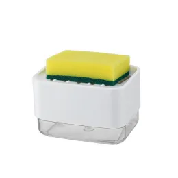 Soap Dispenser for Kitchen and Sponge Holder