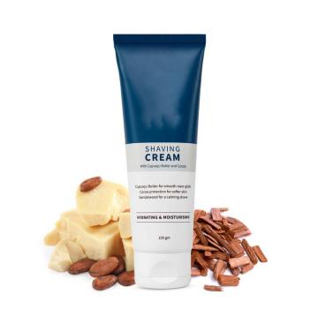 Crema da barba da barba naturale etichetta privata
