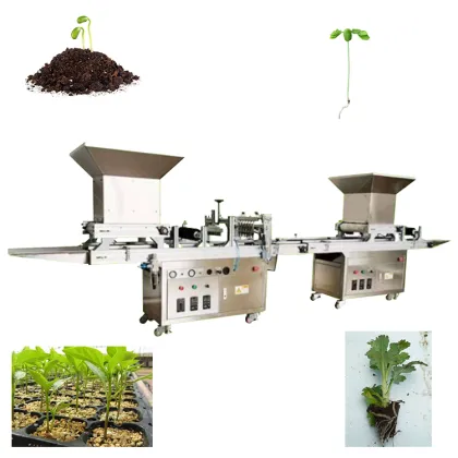 Pneumatic Seed Sowing Semi-automatic Nursery Seedling Machine
