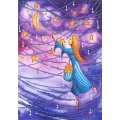 Bellezza con Moon Diamond Painting Tempo libero e relax