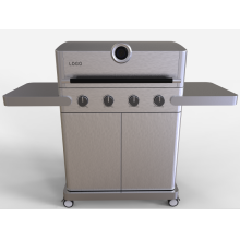 Barbecue a gas con grill a 3 fuochi di nuovo design