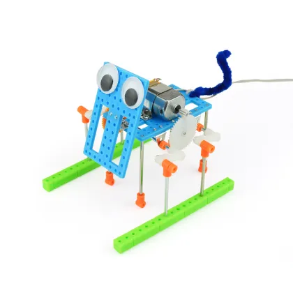 STEM Educational Robot Kits: Puzzle Toys and DIY Dog Walking Robots for Children