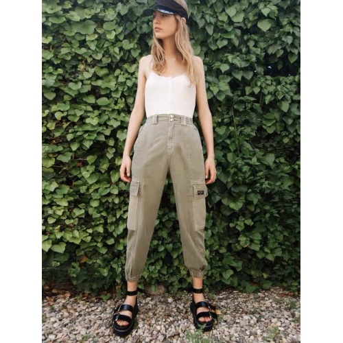 Fashion Slim Trendy Woman Casual Long Pants