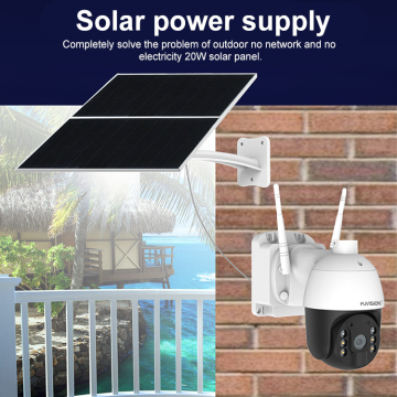 CCTV Security System solar panel camera