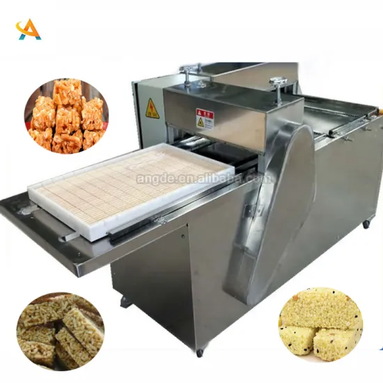 Efficiency Peanut Bar/Rice Cake Forming Machine & Cereal Bar Production Line