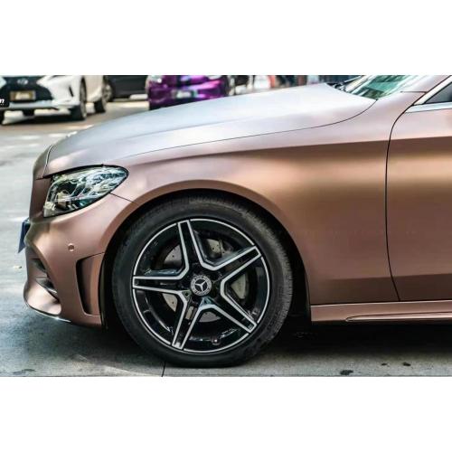 New Arrival Ghost Metallic Brown Car Vinyl