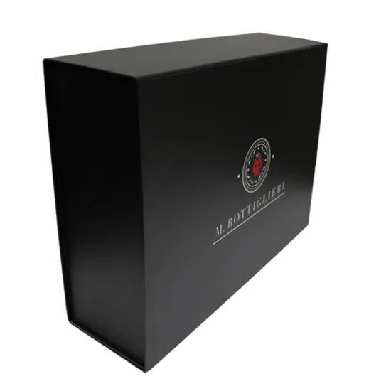 Luxury Folding Black Sturdy Gift Box