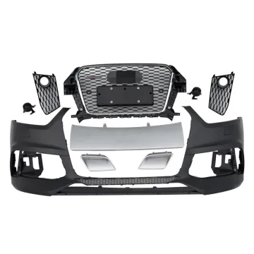 RSQ3 Front Bumper with Grill Style for Audi Q3 2013-2015 - High Quality PP Material Body Kit