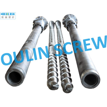 180/120, L/D=30 Conical Type Recycling Extrusion Screw and Barrel