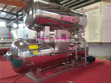 Double Tank Food Sterilizing Retort Machine