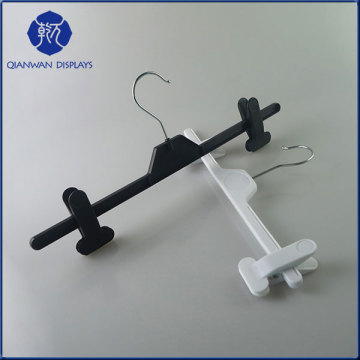Colorful fashion short clothes hangers with clip