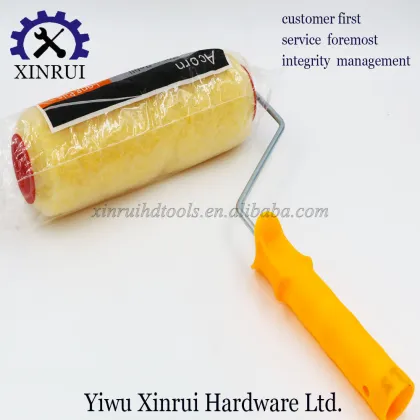 Orange Roller Brush for Wall Painting