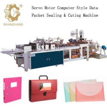 Servo Motor Computerized Data Pocket Sealing & Cutting Machine