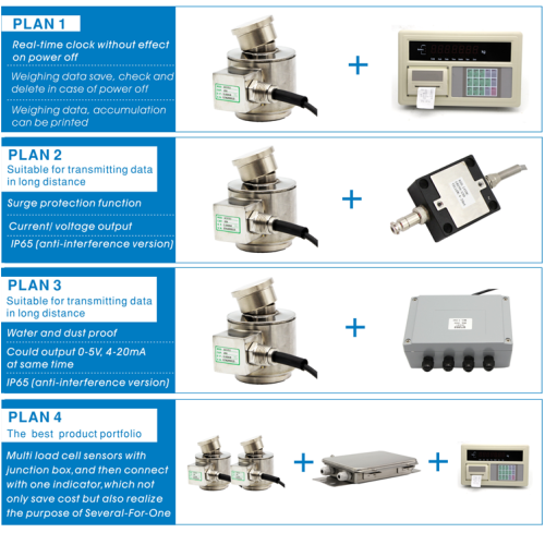 Hopper Scale Canister compression load cell