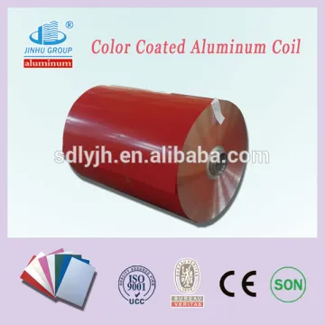 1250mm color coated aluminum coil for building materials