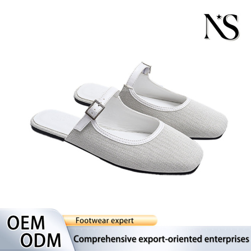 Mule Flats Contemporáneos De Espiga Gris