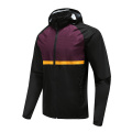 Mens Rugy Wear Zip Up Hoodies Black