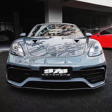 Upgraded PD-Style Front and Rear Bumper Kit for Porsche 718 Boxster