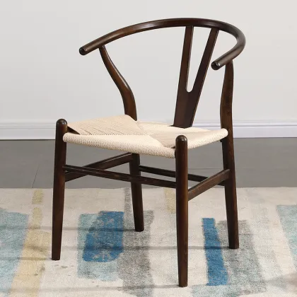 Modern Minimalist Solid Wood Dining Chair