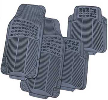 4-Piece Car Mat and PVC Foot Mat: Your Ultimate Protection Solution for a Spick-and-Span Vehicle Interior