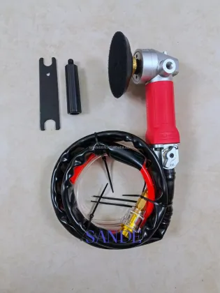 Portable Pneumatic Polisher for Granite - SANDE Sale Rear Exhaust Wet Stone Polisher
