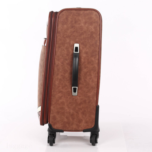 Classic vintage PU leather business travel luggage