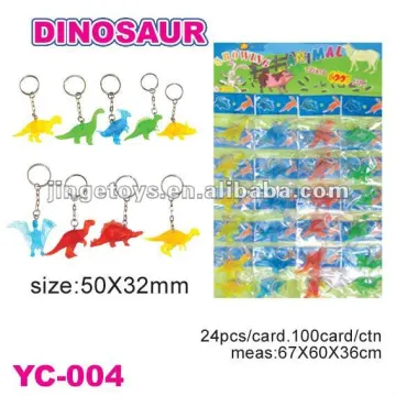 Sell promotional PVC dinosaur key chain