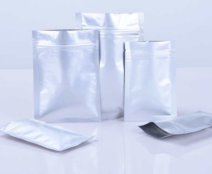 Resealable Aluminum Foil Ziplock Packaging Bags