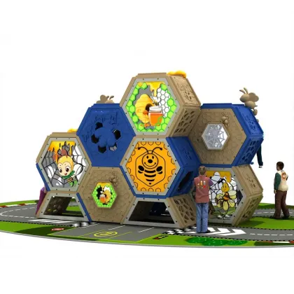 Handicapped-Friendly Outdoor Group Play Equipment