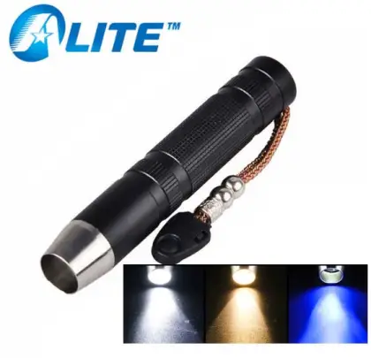 Yellow Beam Gem Stone Jade Jewelry Detection Flashlight